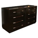 Large Dark Mahogany  Chest of Drawer by Robsjohn Gibbings