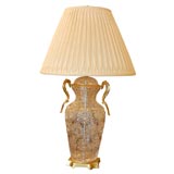 Baccarat Cut Crystal Table lamp by Marbro