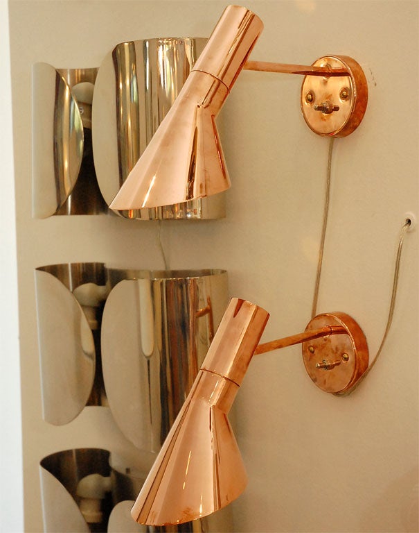 Copper plated sconces project 7.5