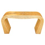 Reed/Rattan Console Table