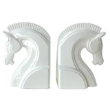Pair of Art Deco Horsehead Bookends