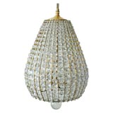 Crystal Pear-Shaped Chandelier