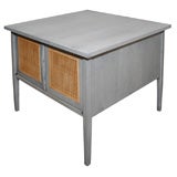 Greywash and Cane End Table