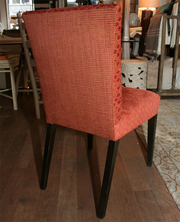 Mahogany Set of Robsjohn-Gibbings Dining Chairs