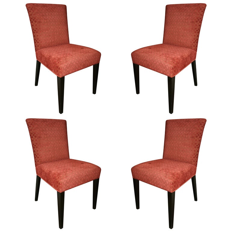 Set of Robsjohn-Gibbings Dining Chairs