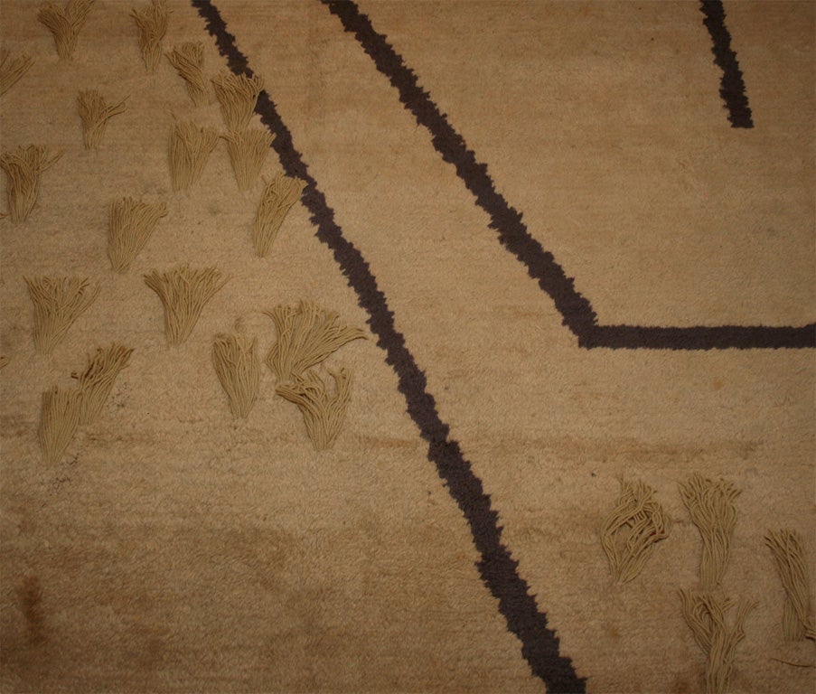 Handmade Wool Carpet by Evelyn Wyld 1