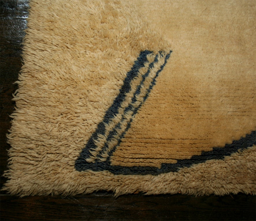 French Handmade Wool Carpet by Evelyn Wyld