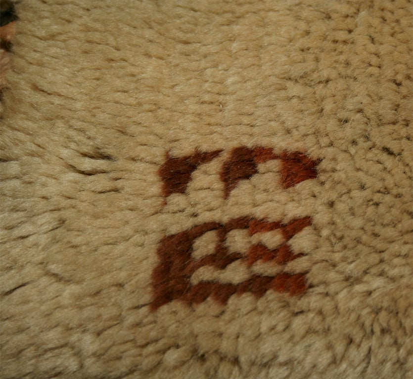 20th Century Handmade Wool Carpet by Evelyn Wyld
