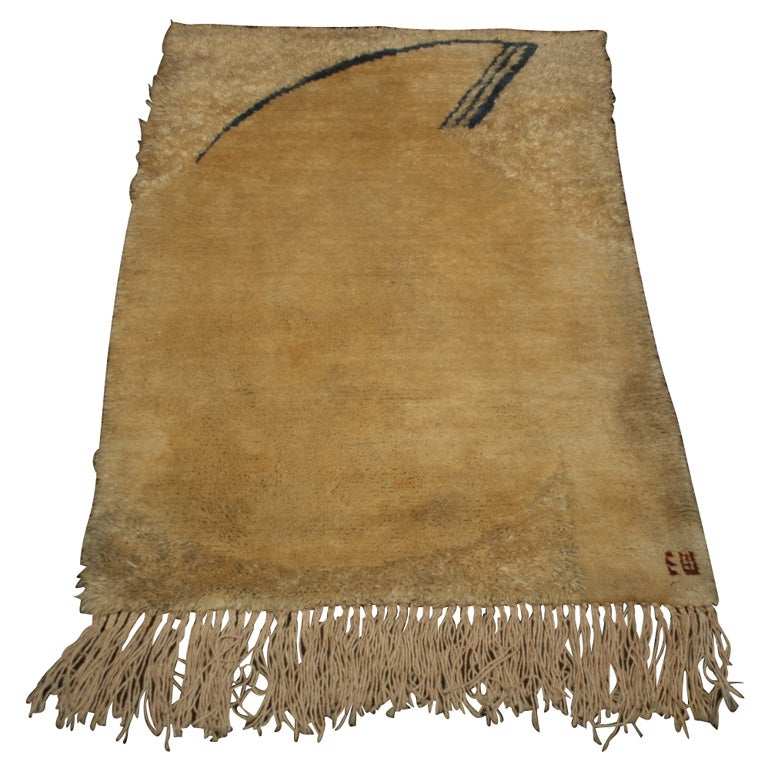 Handmade Wool Carpet by Evelyn Wyld