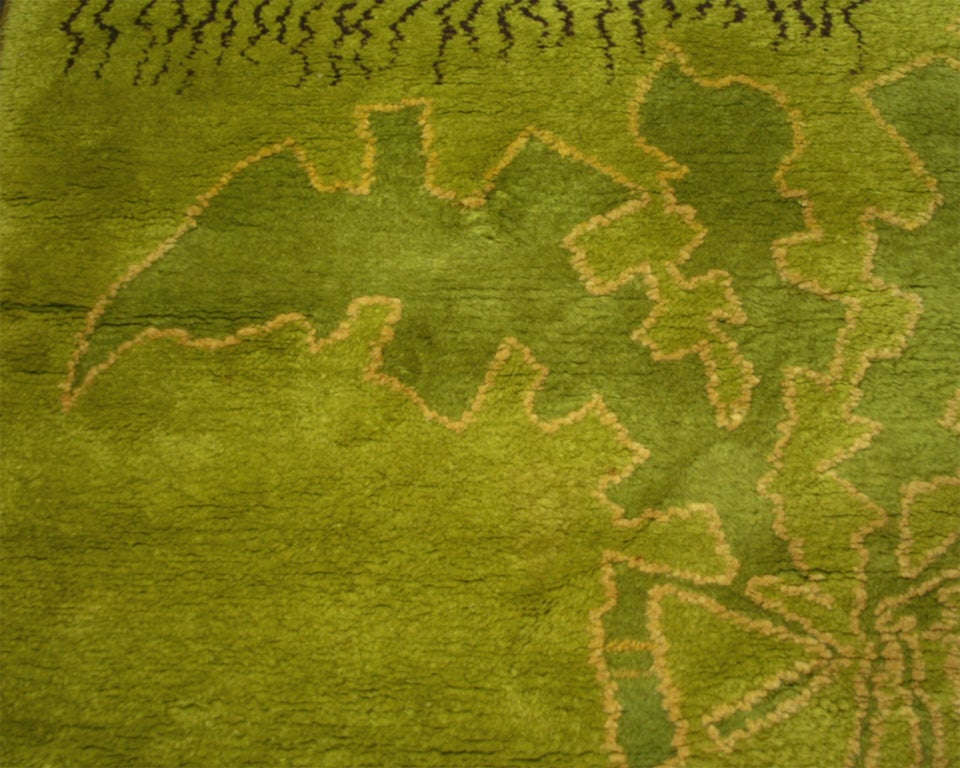 Handmade Wool Carpet by Lurcat for Maison Myrbor 2