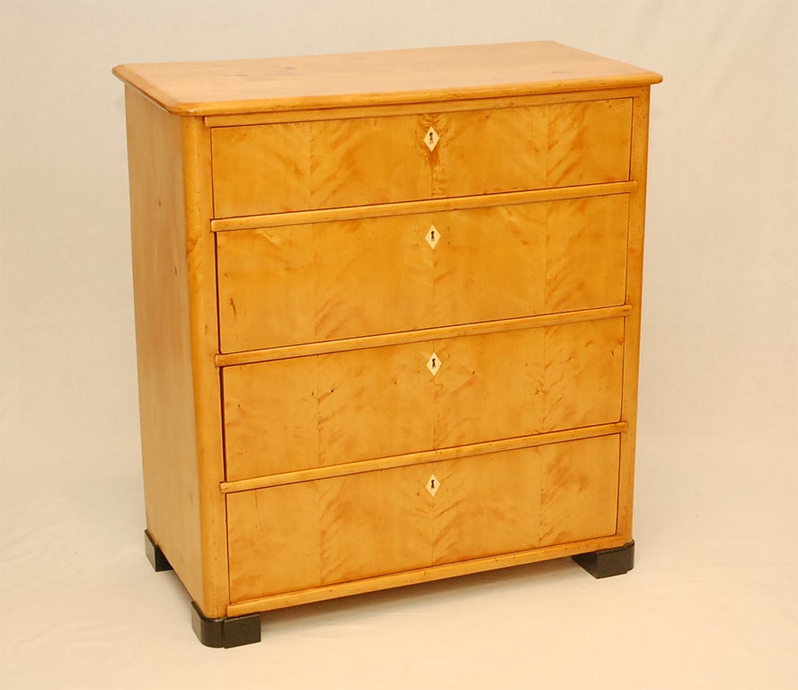 Biedermeier chest of drawers. We have several chests.  Each of them are a little different in look and sizes.