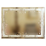 1930's Etched MIrror