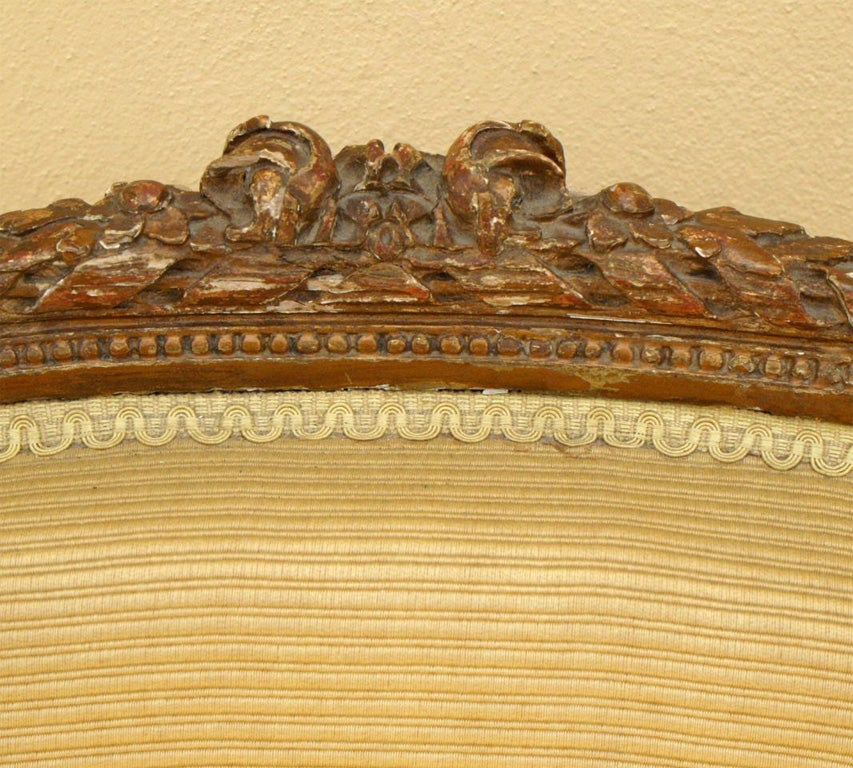 19th Century Louis XVI style Bergere