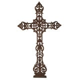 Large cast iron cross