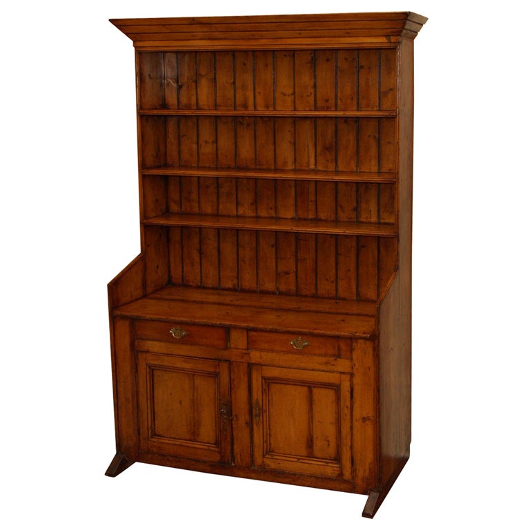 Antique Irish pine dresser at 1stDibs