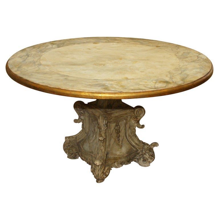 8234  Painted Center Table