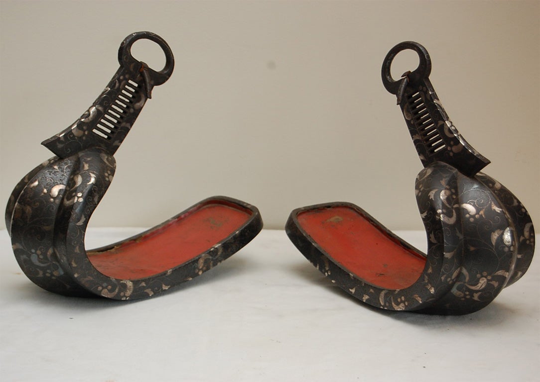 Japanese Samurai's Abumi, Stirrups For Sale