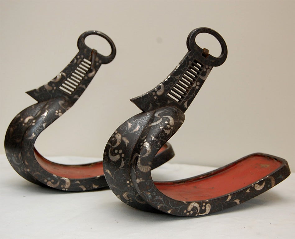 18th Century and Earlier Samurai's Abumi, Stirrups For Sale