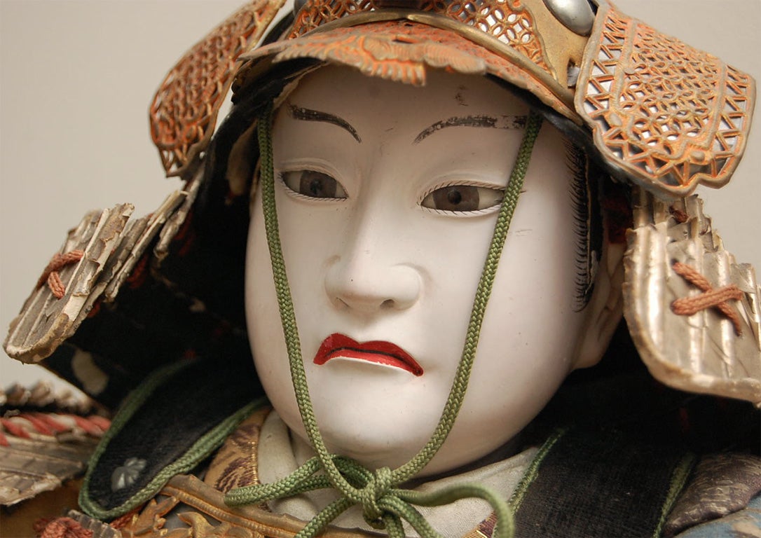 Musha Ningyo Samaurai Dolls for the Boy's Day For Sale 4