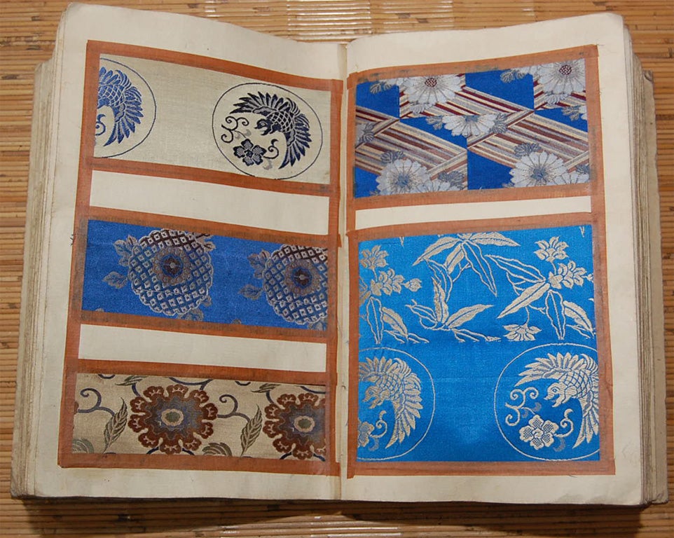 19th Century Kire-kagami, Swatch Book For Sale