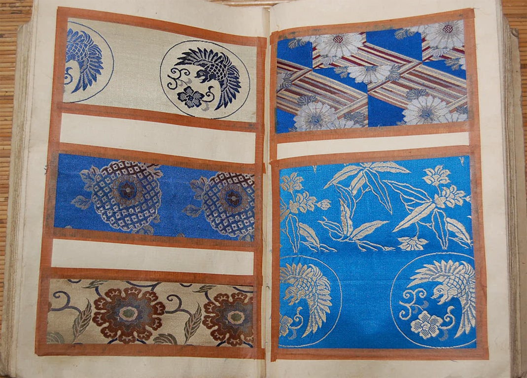 Brocade Kire-kagami, Swatch Book For Sale