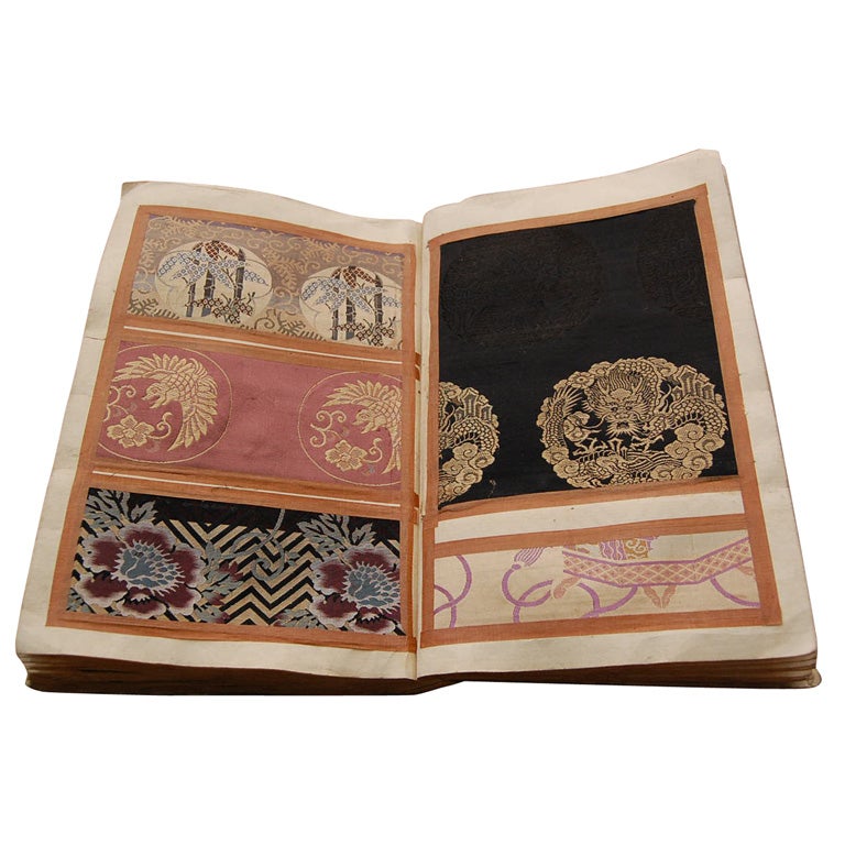 Kire-kagami, Swatch Book For Sale
