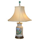An Opaline Lamp