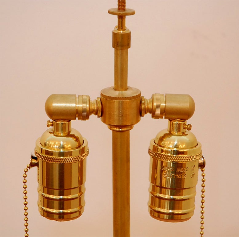 Italian Amber  Bubble  Lamps