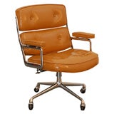 Camel  Patent  Leather  Time Life  Chair