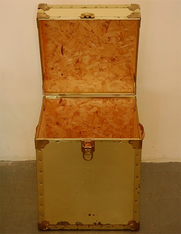 Polished Brass  Trunks 5