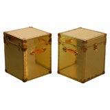 Polished Brass Trunks