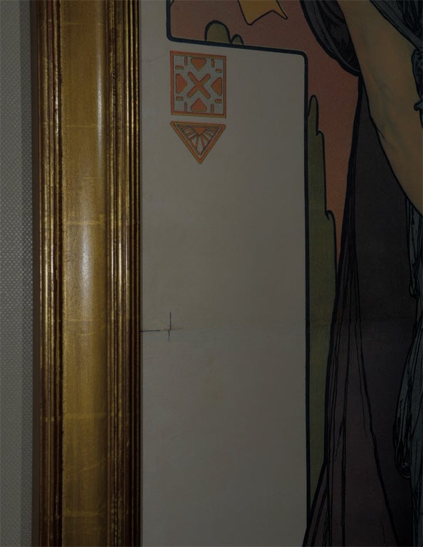 Sarah Bernhardt in Medee - original Art Nouveau poster by Mucha 2