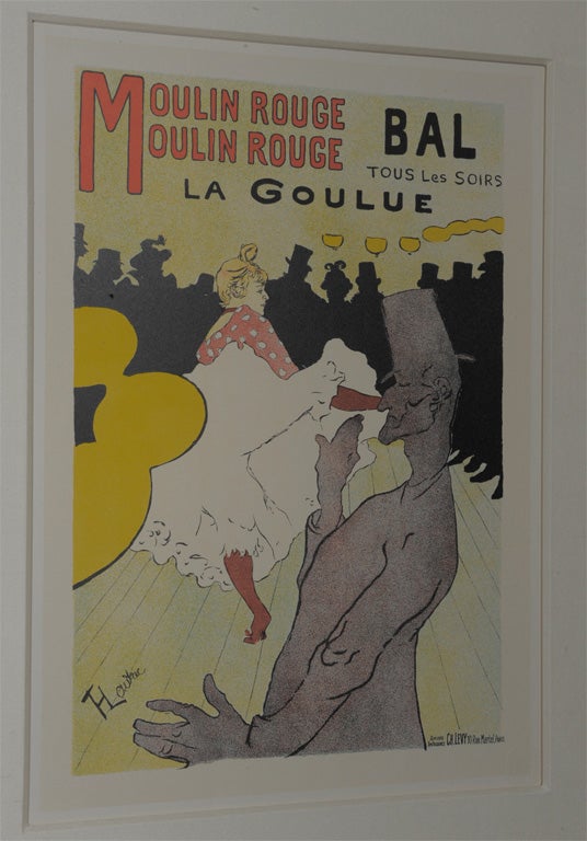 19th Century Maitres de l'Affiche Pl. 122-Moulin Rouge by Toulouse-Lautrec