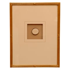 19th Century Italian Intaglios with Classical Themes in Gilt Neoclassical Frames