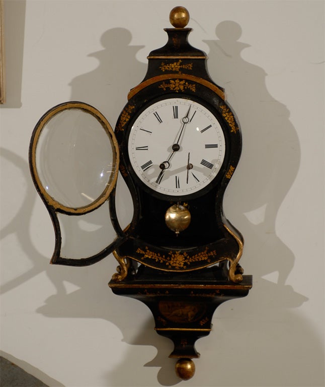 Late 18th Century Directoire Clock, circa 1795 In Excellent Condition In Atlanta, GA