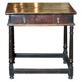 JACOBEAN TABLE WITH DRAWER