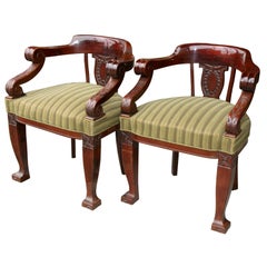 Pair of Desk/Library Chairs