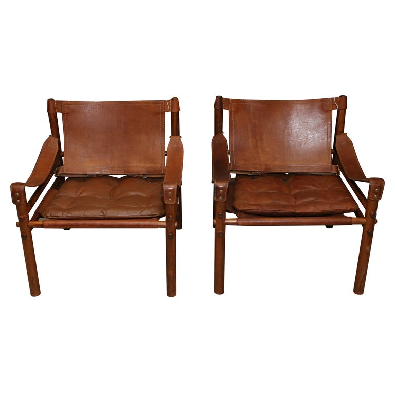 Pair of Arne Norell 'Sirocco' Chairs