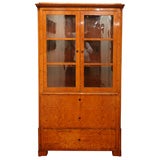 Antique Biedermeier-style cabinet