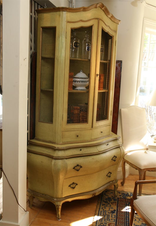 Italian painted cabinet