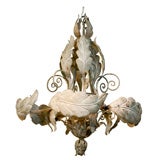 Tole chandelier
