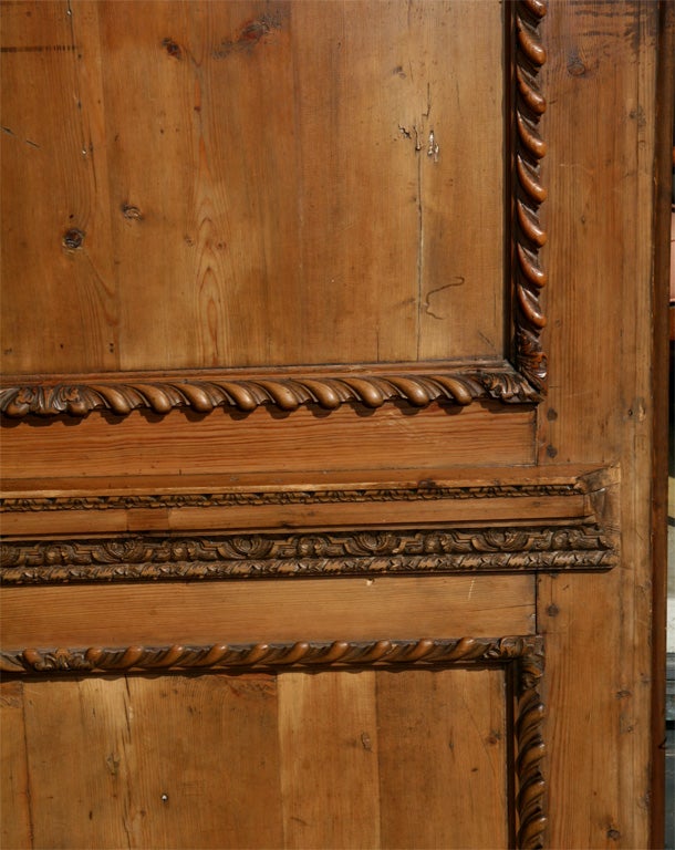 Pair English Deal Wood Wall Panels. at 1stDibs