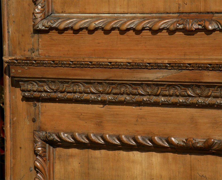 Pair English Deal Wood Wall Panels. 2