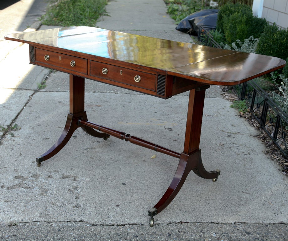 English Regency Sofa Table