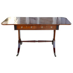 Antique English Regency Sofa Table