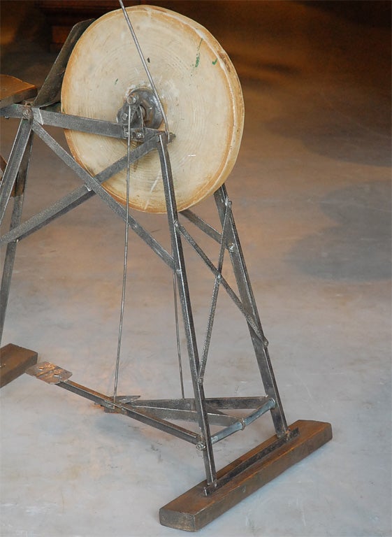 blacksmith pedal grinding wheel for sale