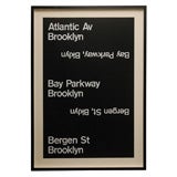 New York  Subway Sign