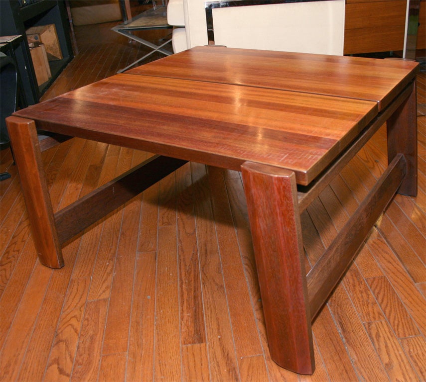 mahogony coffee table