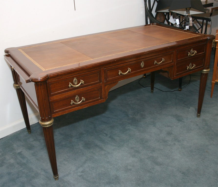 A mahogany desk