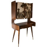 Italian sculptural 2 door cocktail cabinet